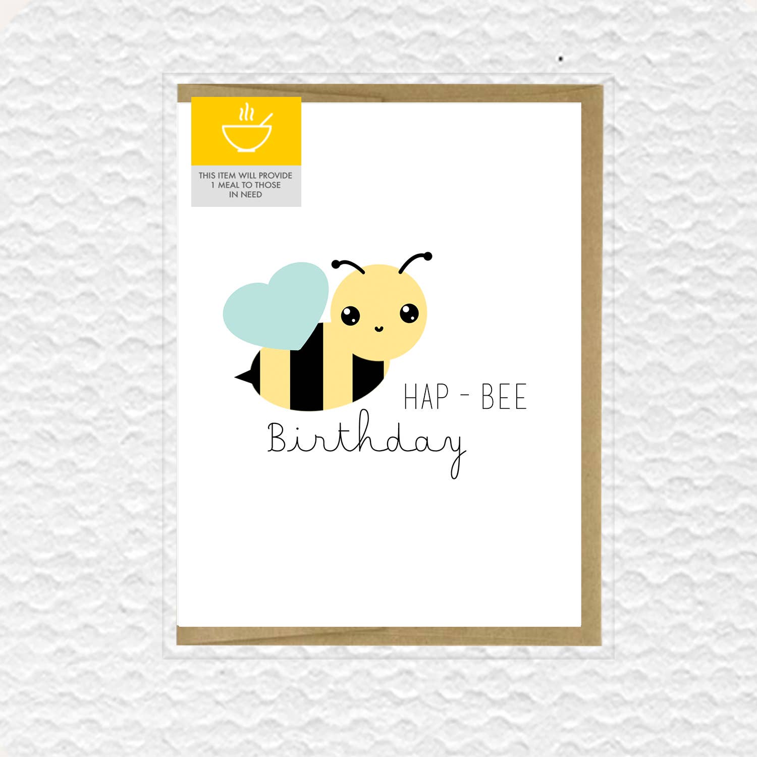 Hap-bee Birthday Card