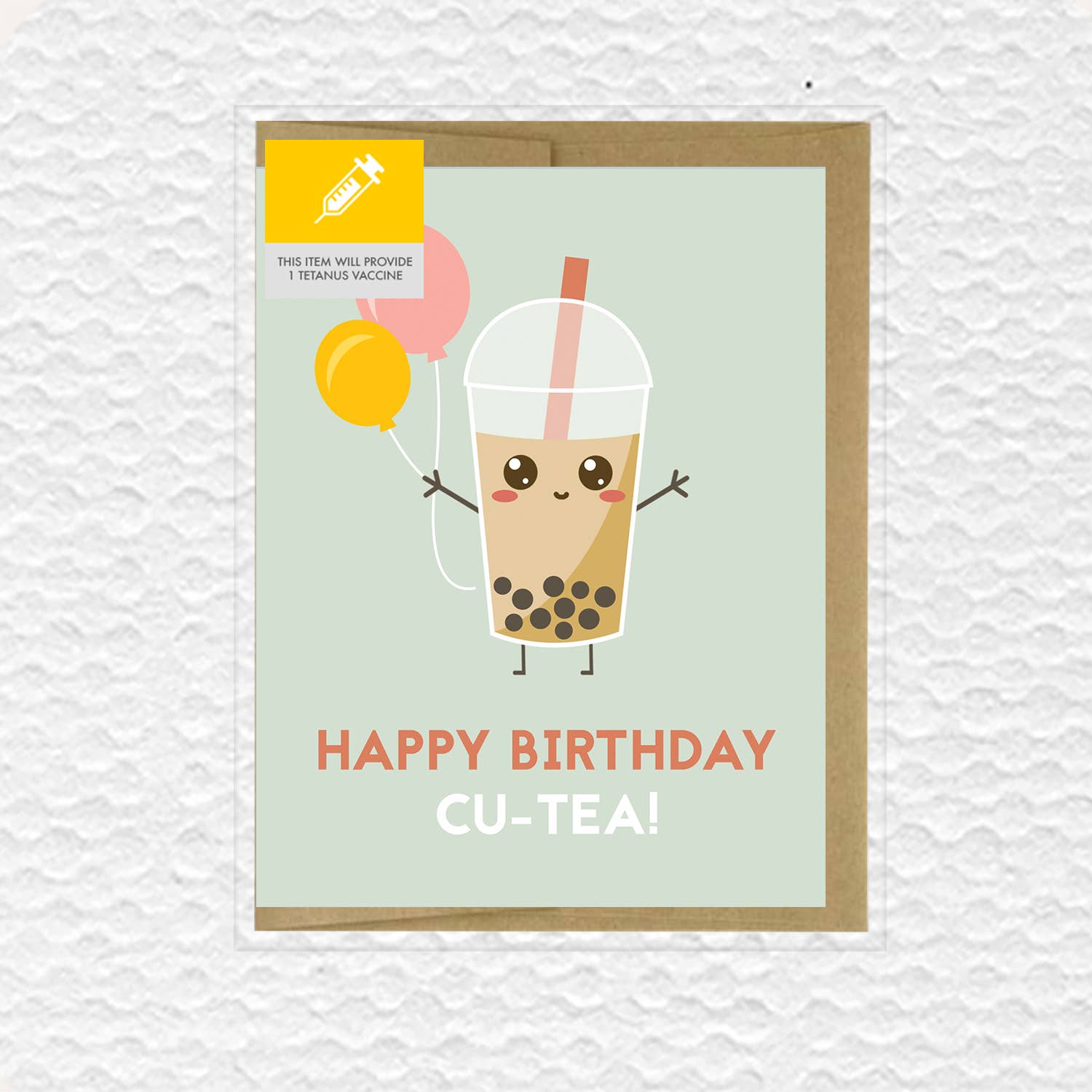 Happy Birthday Cu-Tea Birthday Card
