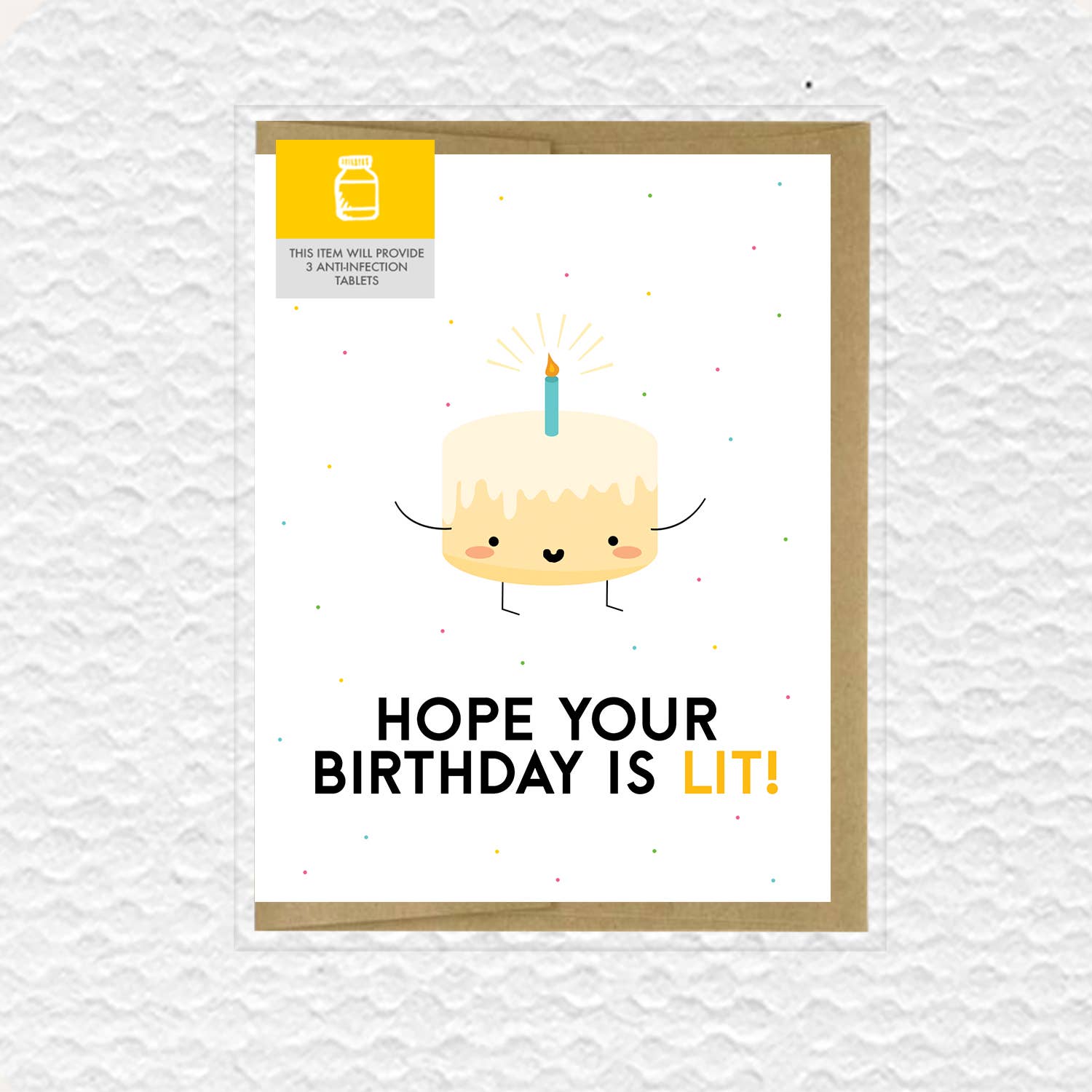 Hope Your Birthday Is Lit! Birthday Card