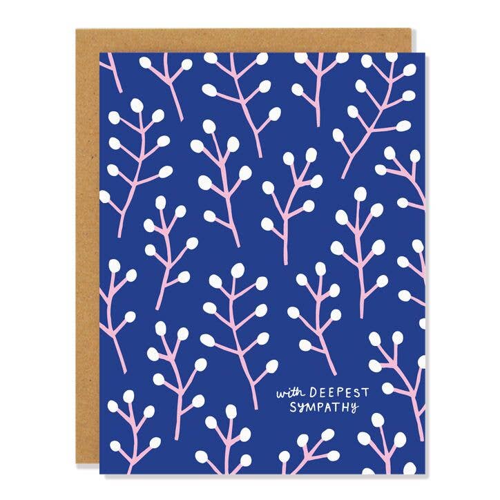 Willow Sympathy - Greeting Card