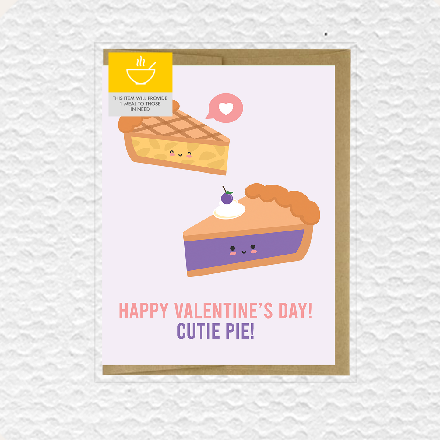 Cutie Pie Valentine Day Card