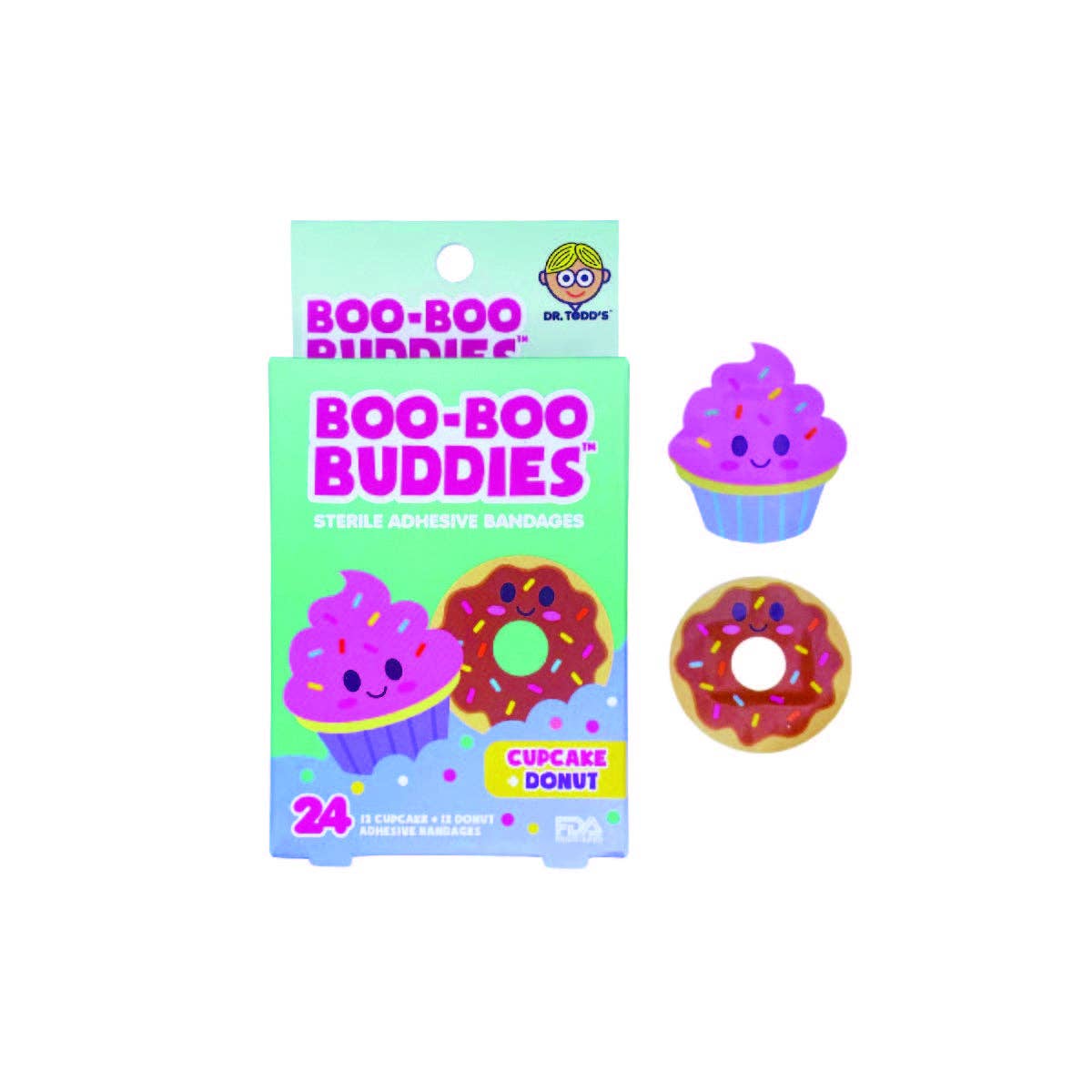 Boo Boo Buddies Kids Bandages 36 Pack
