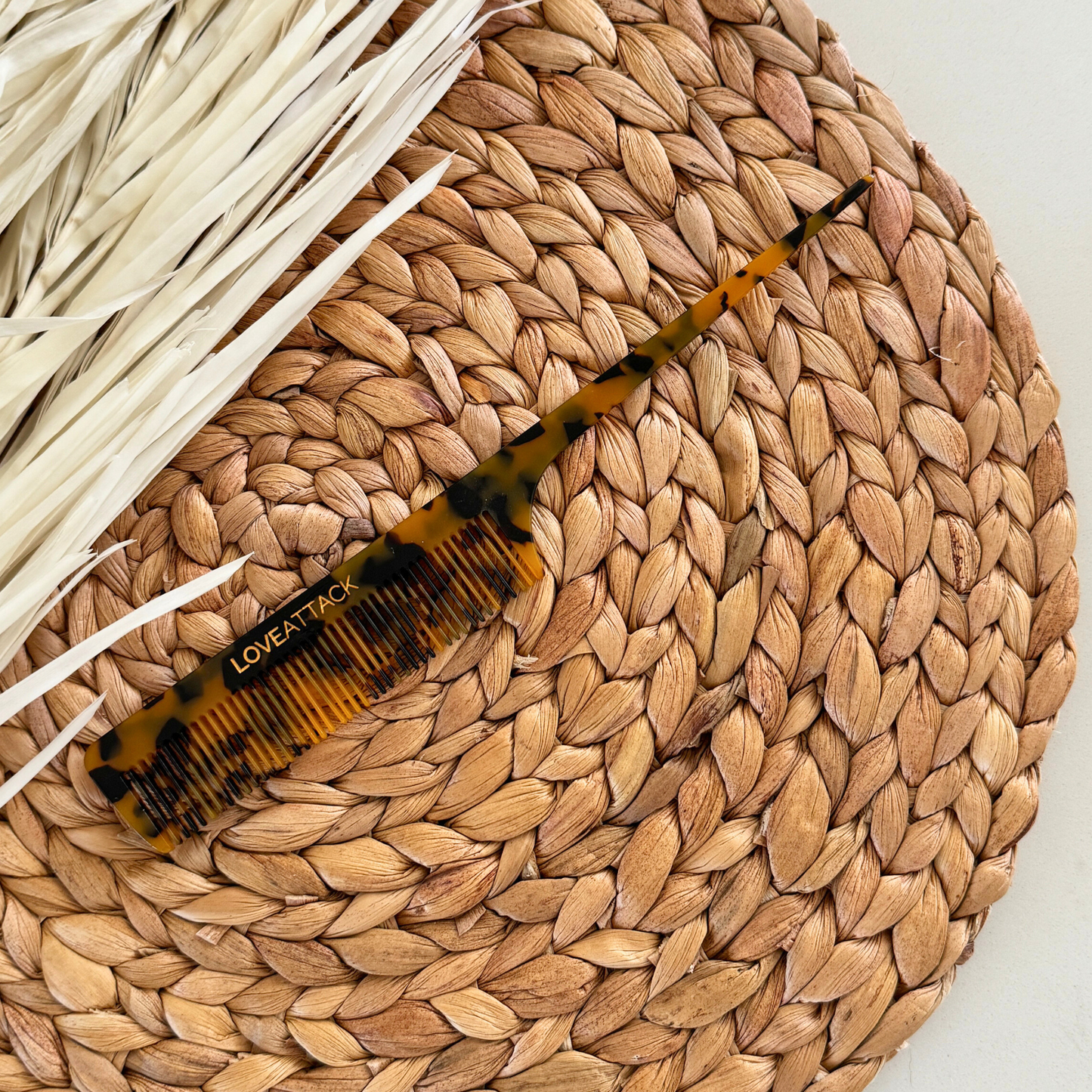 Cellulose Acetate Tail Hair Combs