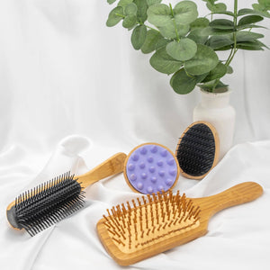 Bamboo Scalp Massager