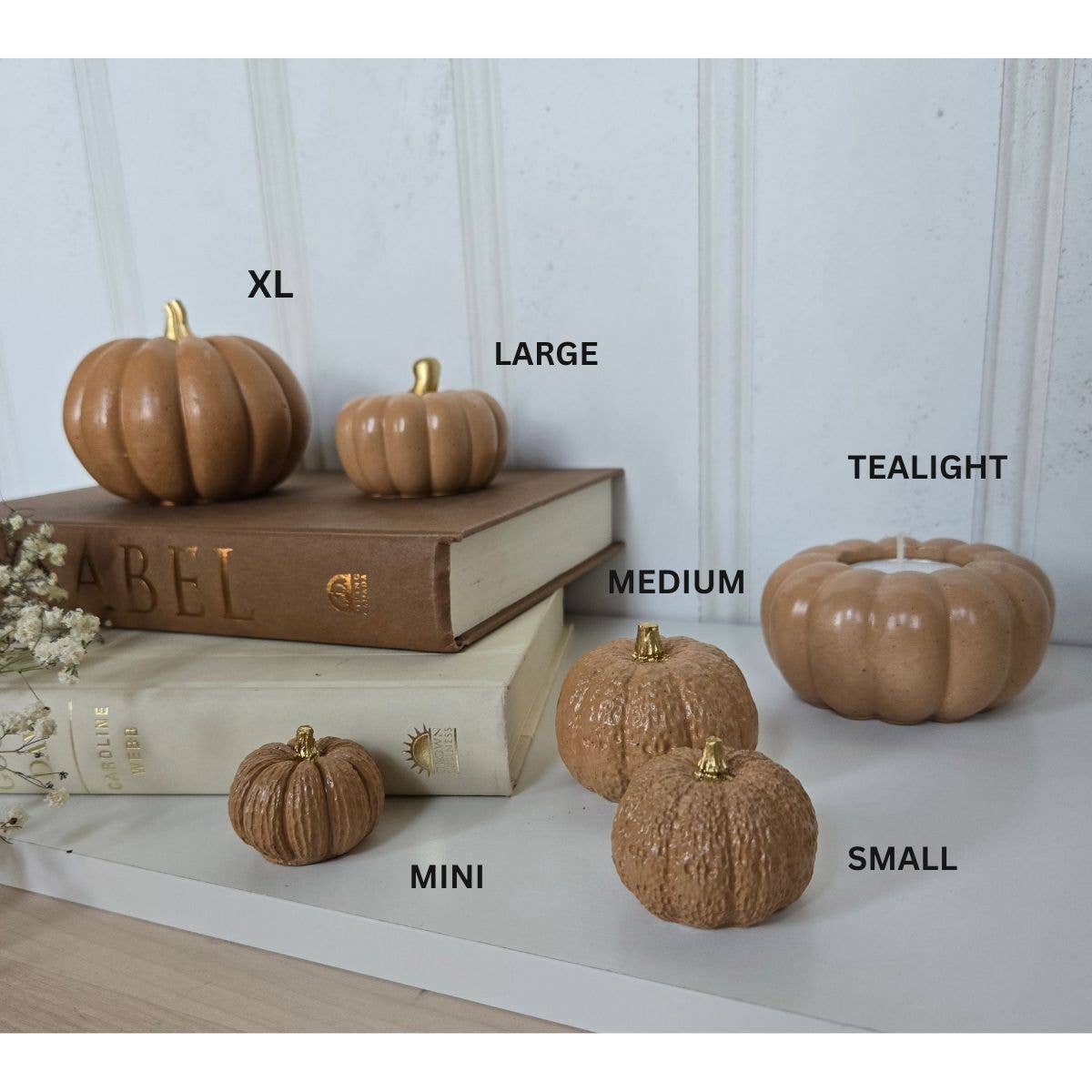 Pumpkin Decor- Caramel