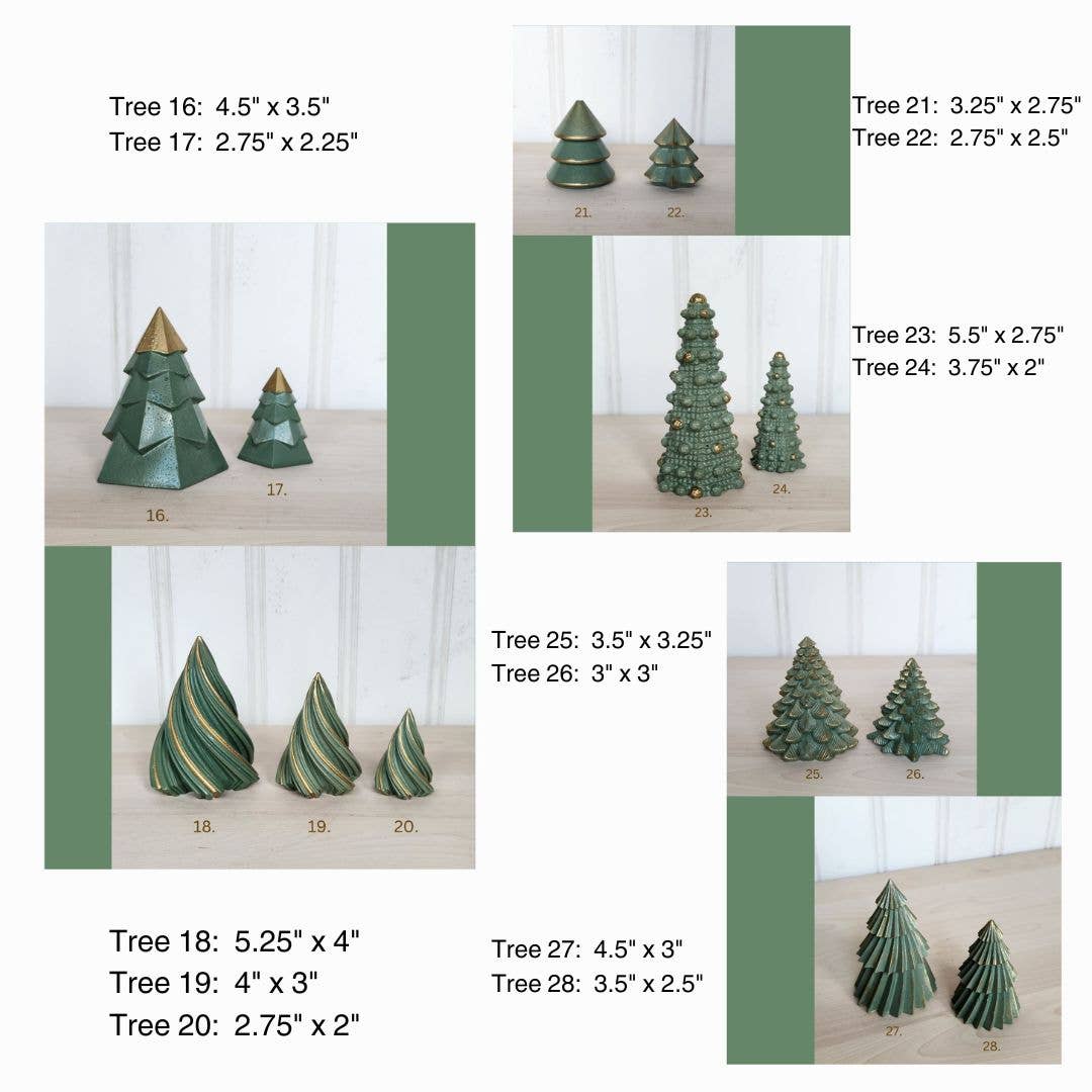 Concrete Christmas Trees - Spruce - Tree's 1/2/3 Featured