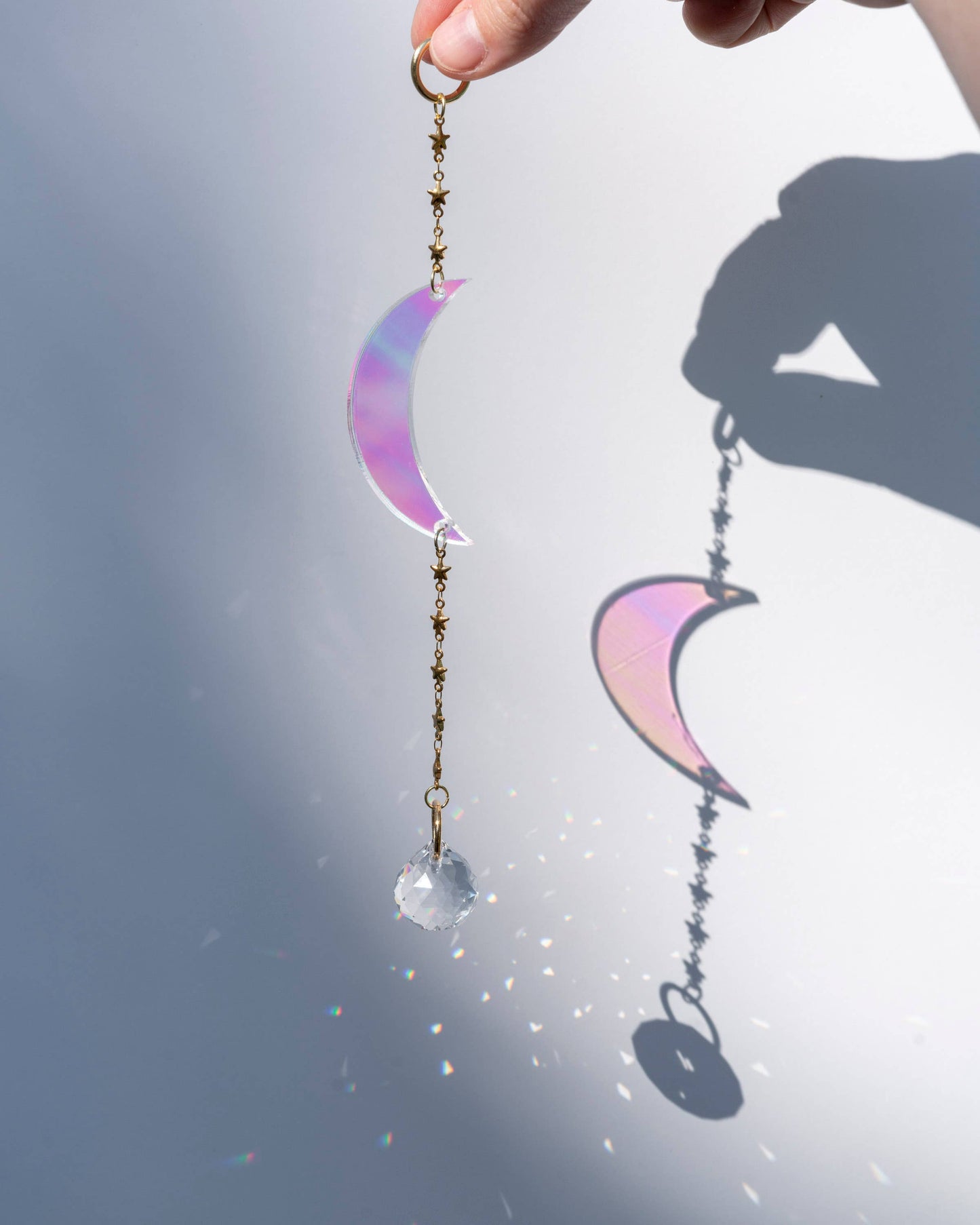 Acrylic Mini Moon Sun Catcher