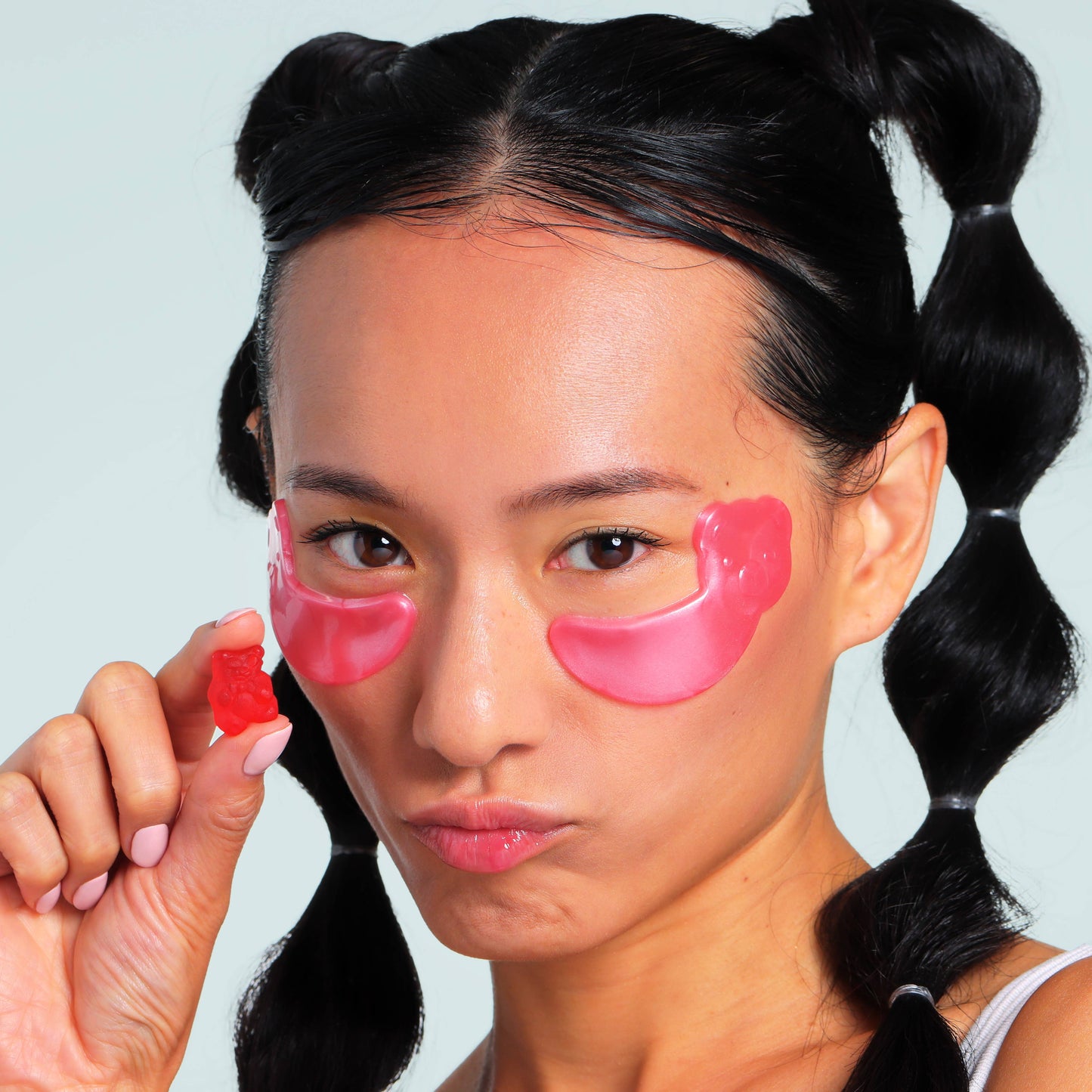 Bear-Shaped Smoothing Hydrogel Undereye Patches l 8 Pack