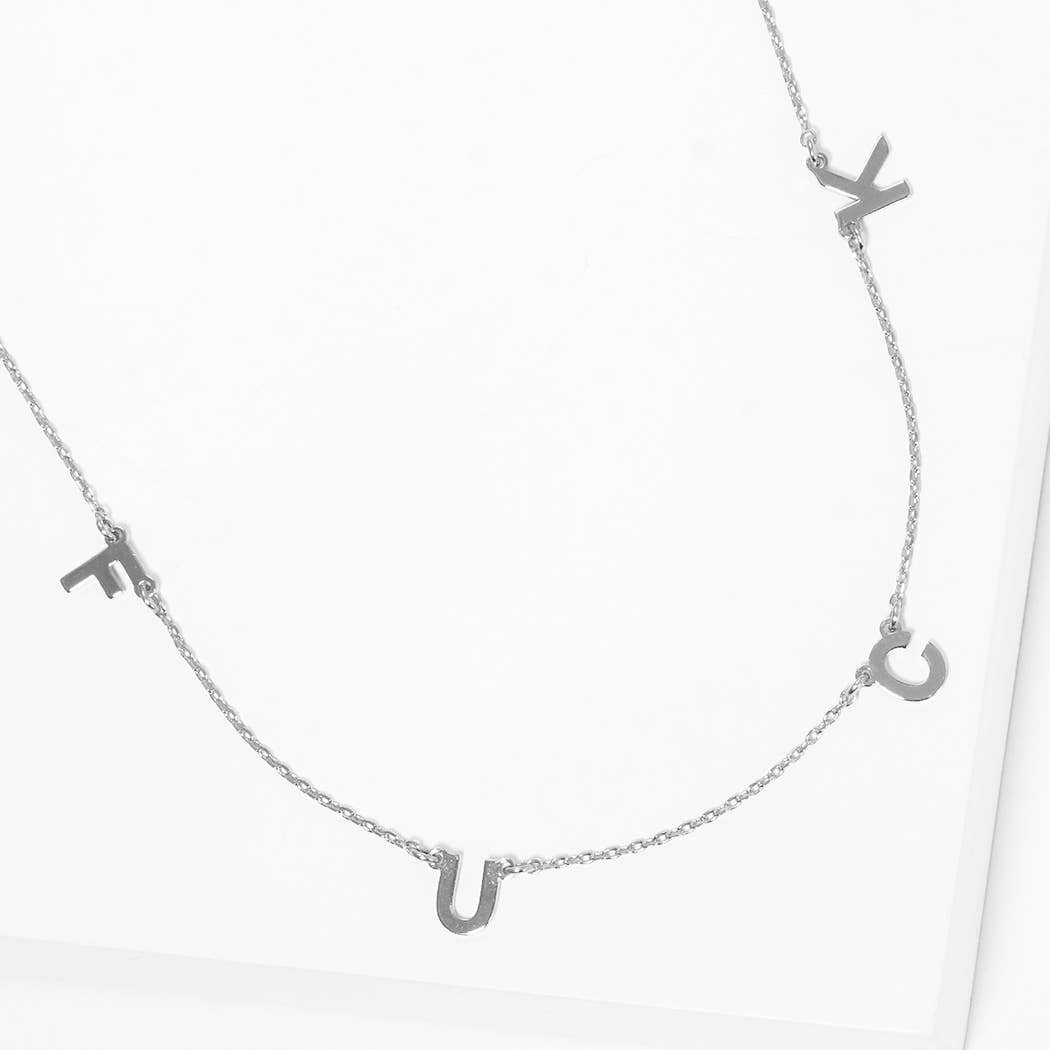 Gold-Dipped FUCK Necklaces