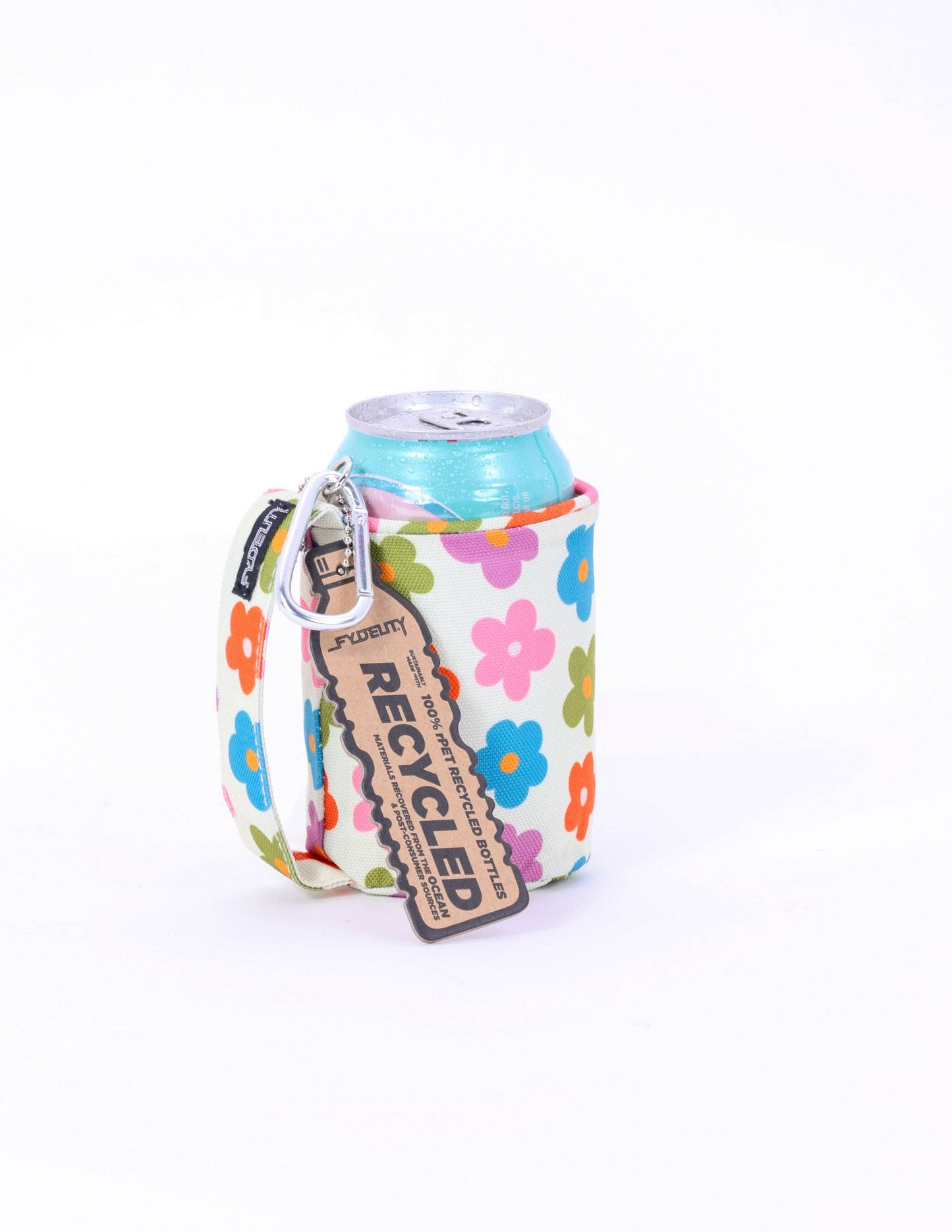 Külzee Can Handle Cooler | Recycled rPET | Multi Poppy