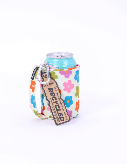 Külzee Can Handle Cooler | Recycled rPET | Multi Poppy