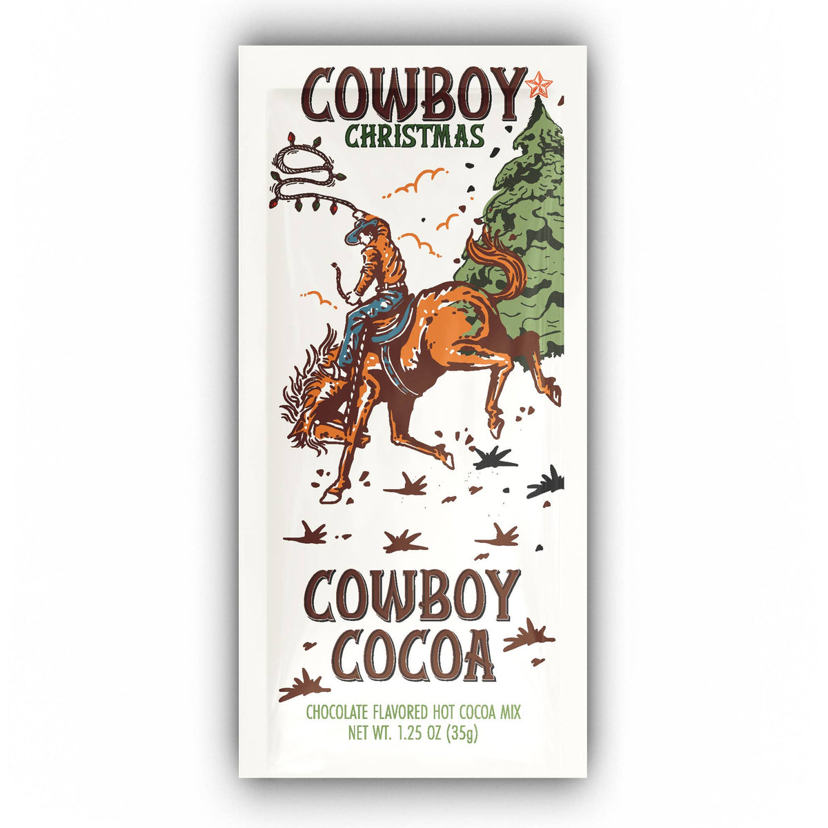 Cowboy Christmas Chocolate Cocoa (1.25oz Packets)
