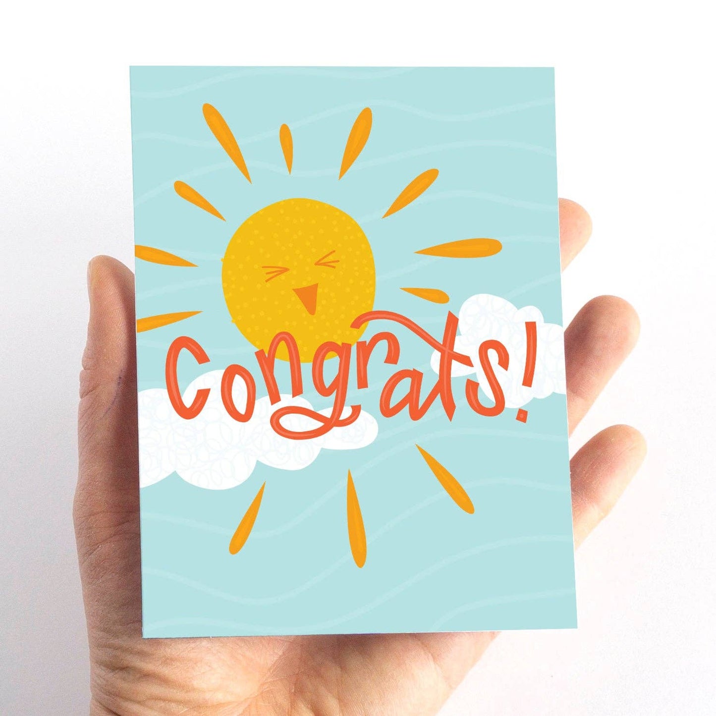 Sunny Skies Congratulations Card