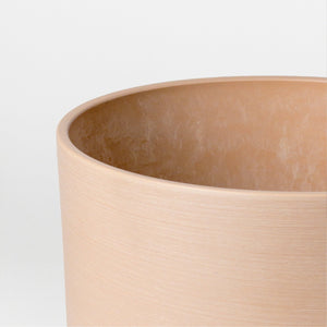 9” Signature Stone Planter & Saucer | Earth Tones