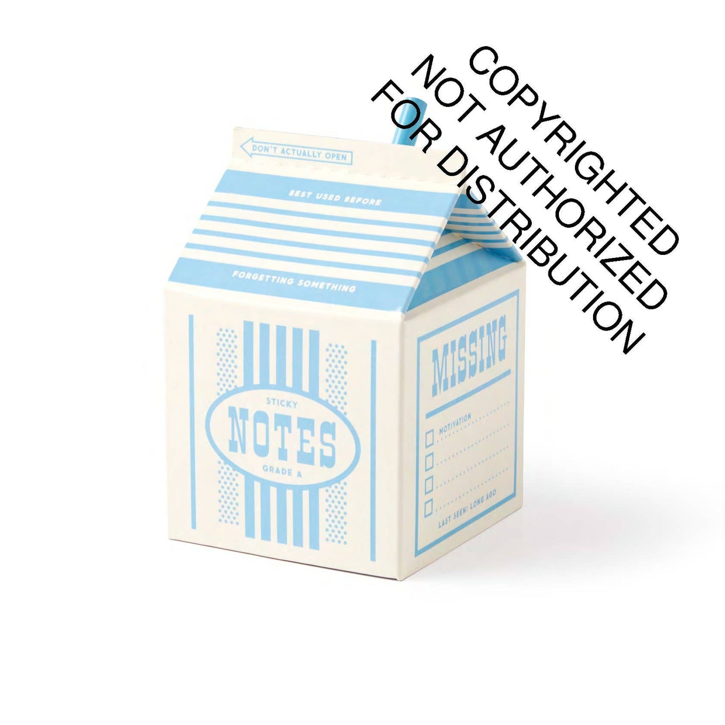 Grade A Notes Milk Carton Note Set