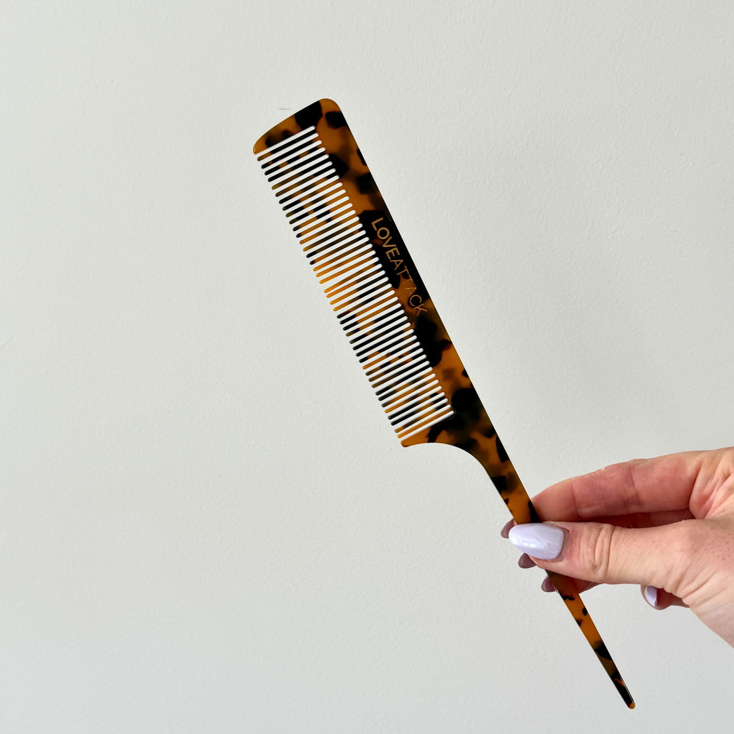 Cellulose Acetate Tail Hair Combs