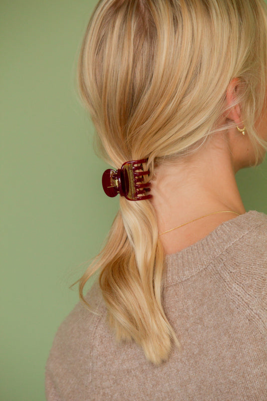 Mini Doubled Claw Clip