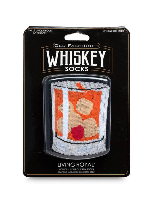 Crew Socks - Whiskey Old Fashioned