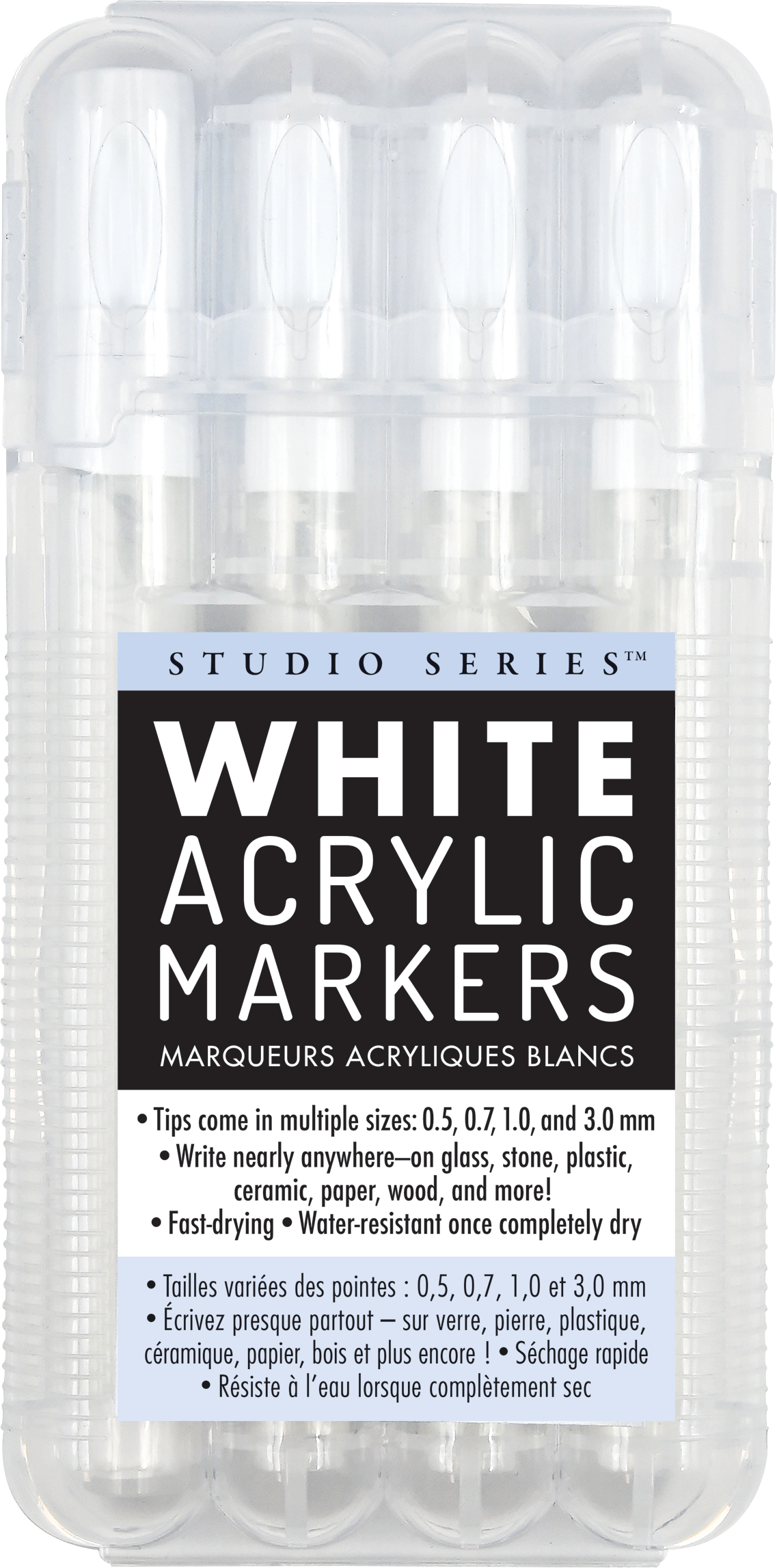 Studio Series White Acrylic Markers