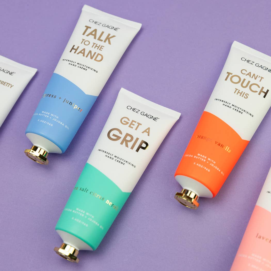 Talk to the Hand - Funny Hand Cream Gift, Cypress + Juniper