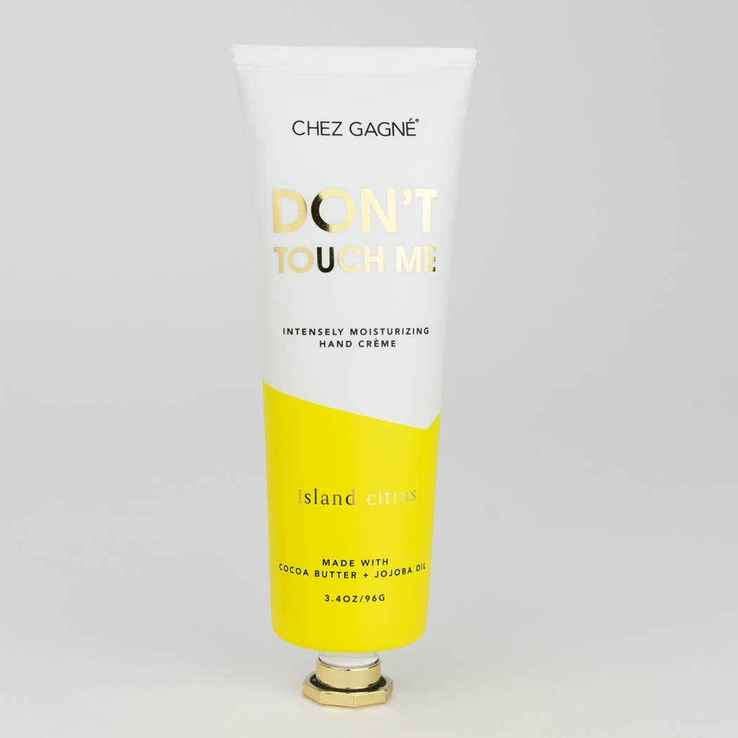 Don't Touch Me - Funny Hand Cream Gift, Island Citrus