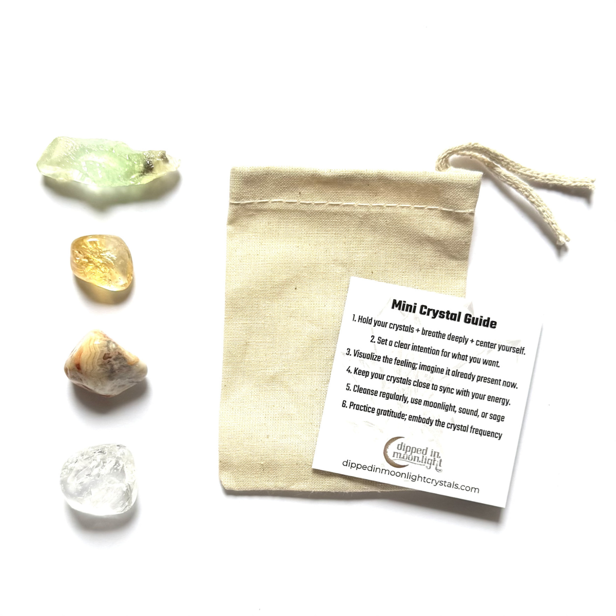 The “manifesting anything” kit - crystals for abundance - cheeky gift funny gift