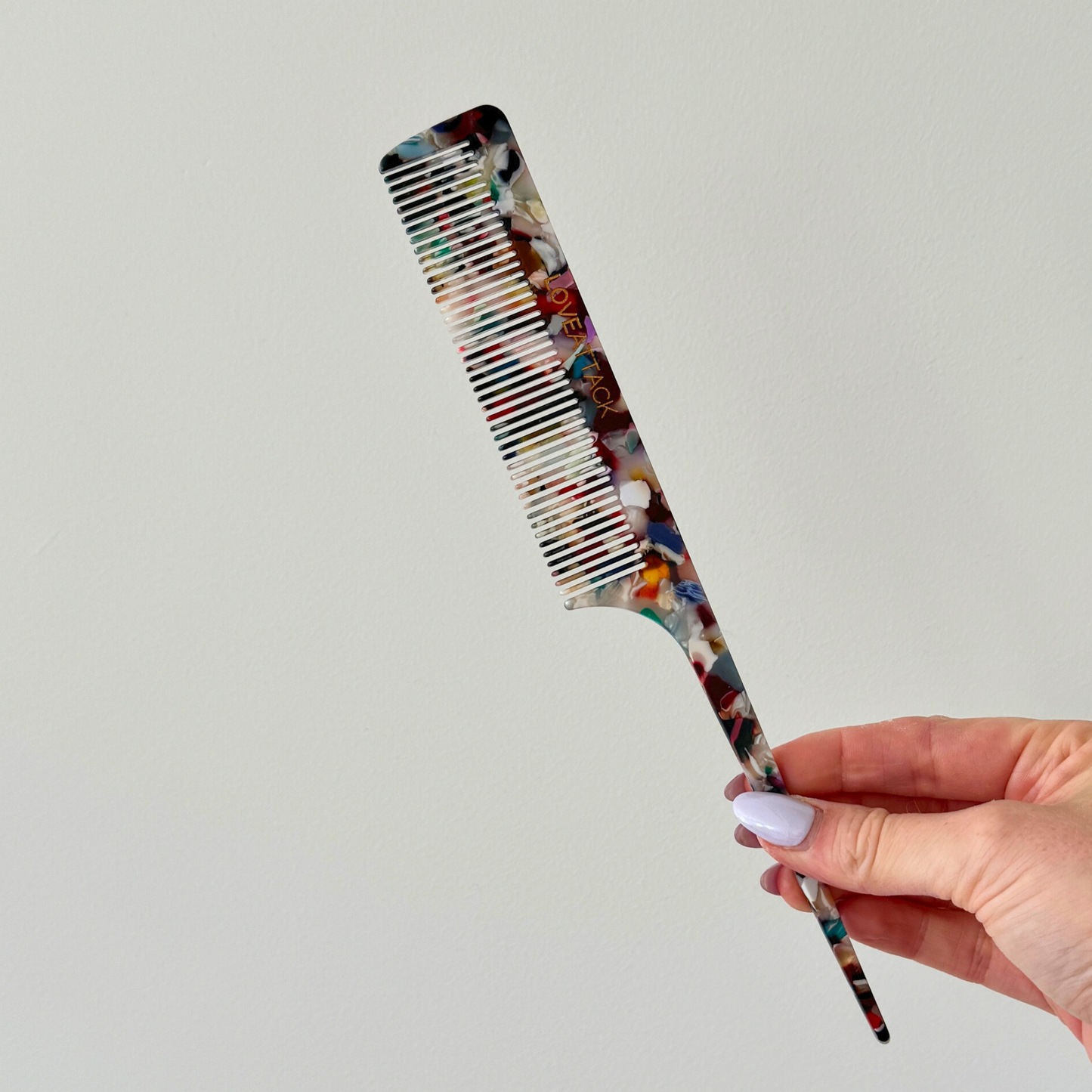 Cellulose Acetate Tail Hair Combs