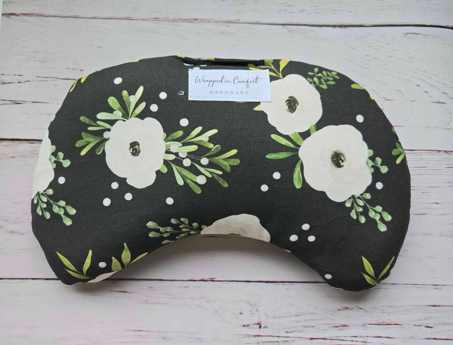 Organic Cotton Heating Pad - Bean Shaped