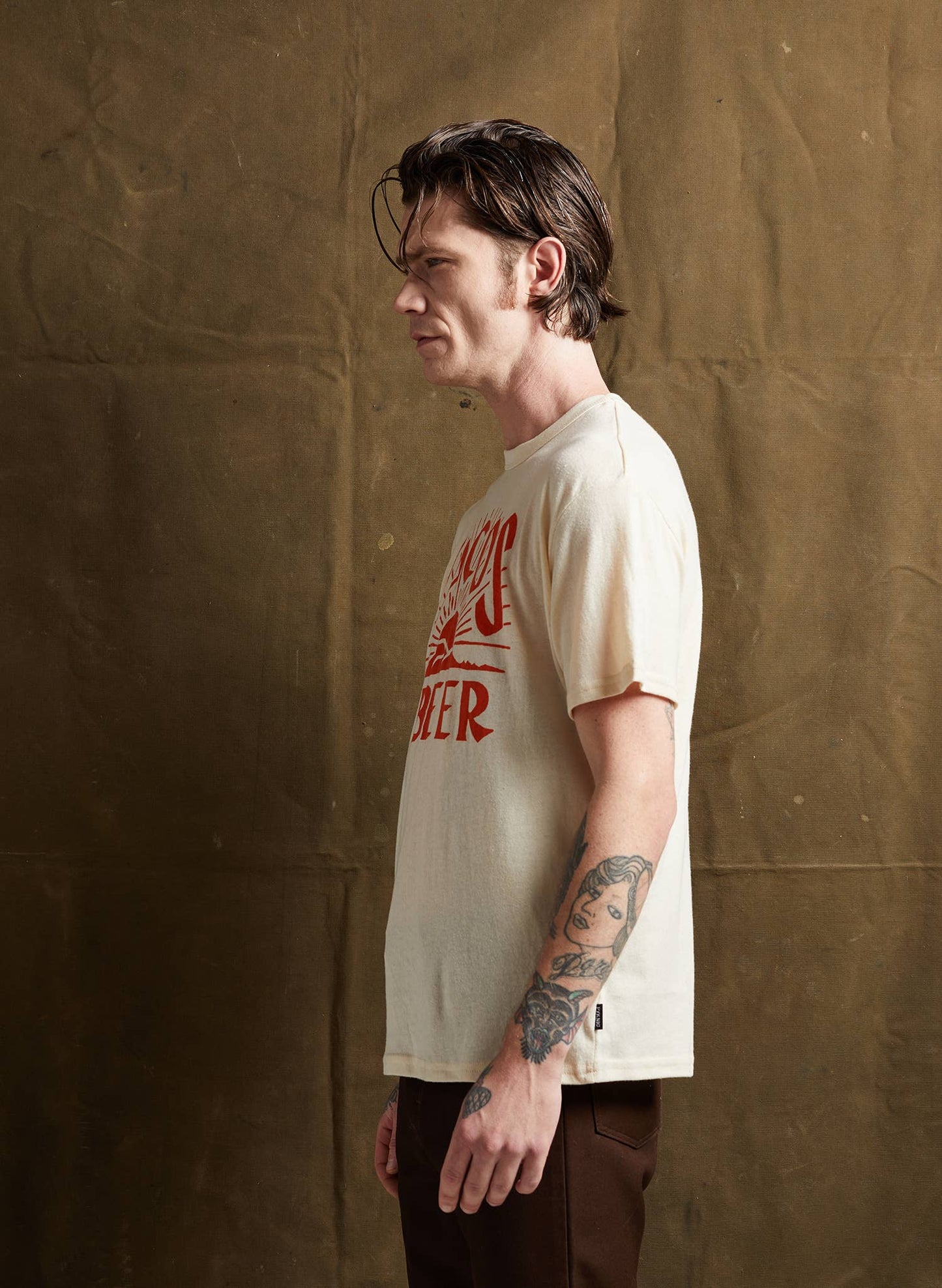 Tacos & Beer Western Vintage Style Tee for Men & Women