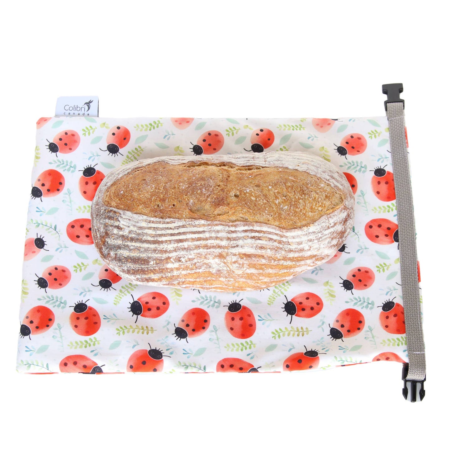Reusable Bread Bag - Ladybugs