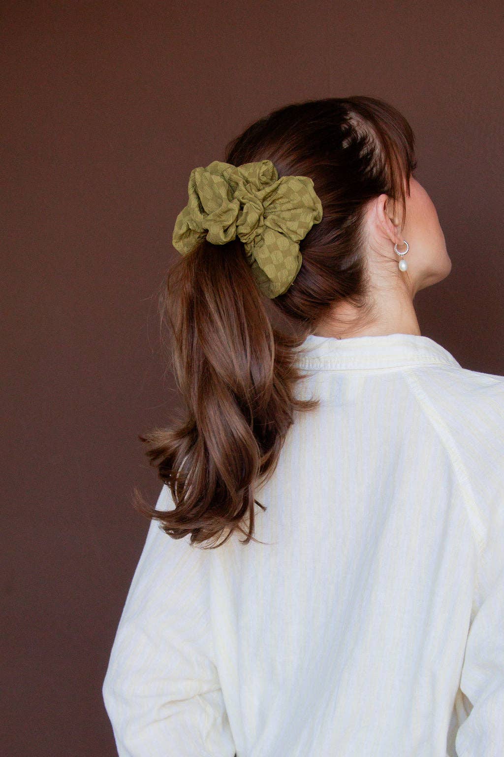 Chartreuse Jumbo Scrunchie
