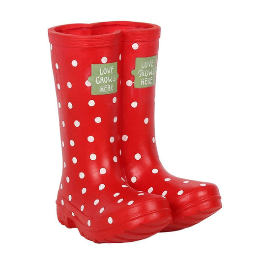Red Boot Planter