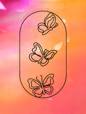 Open image in slideshow, Spring Butterflies Suncatcher
