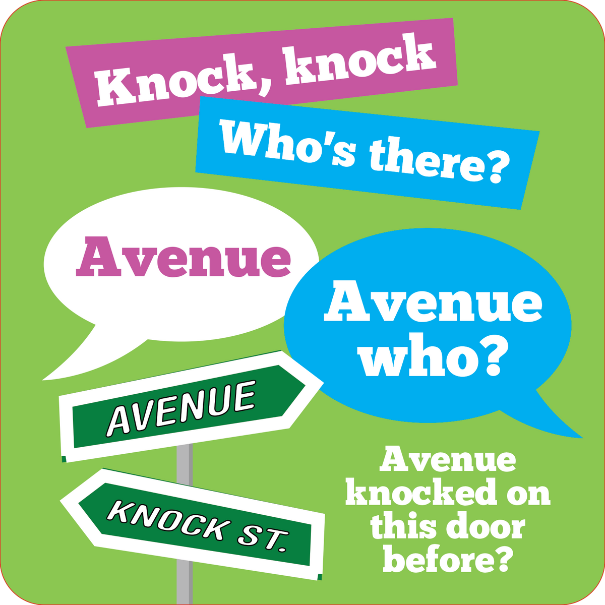 Knock Knock Jokes Lunch Box Notes (Set of 60 Cards)