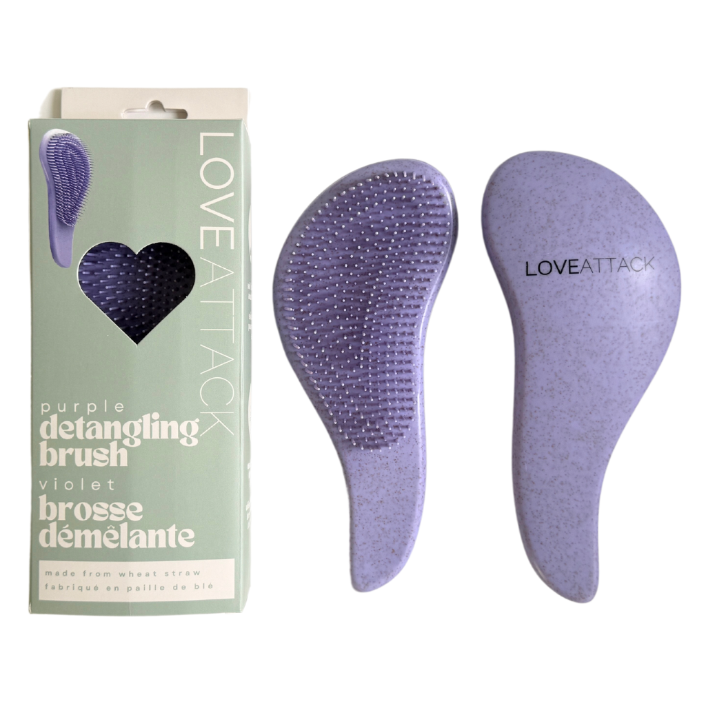 Wheat Straw Wet/Dry Detangling Hair Brush