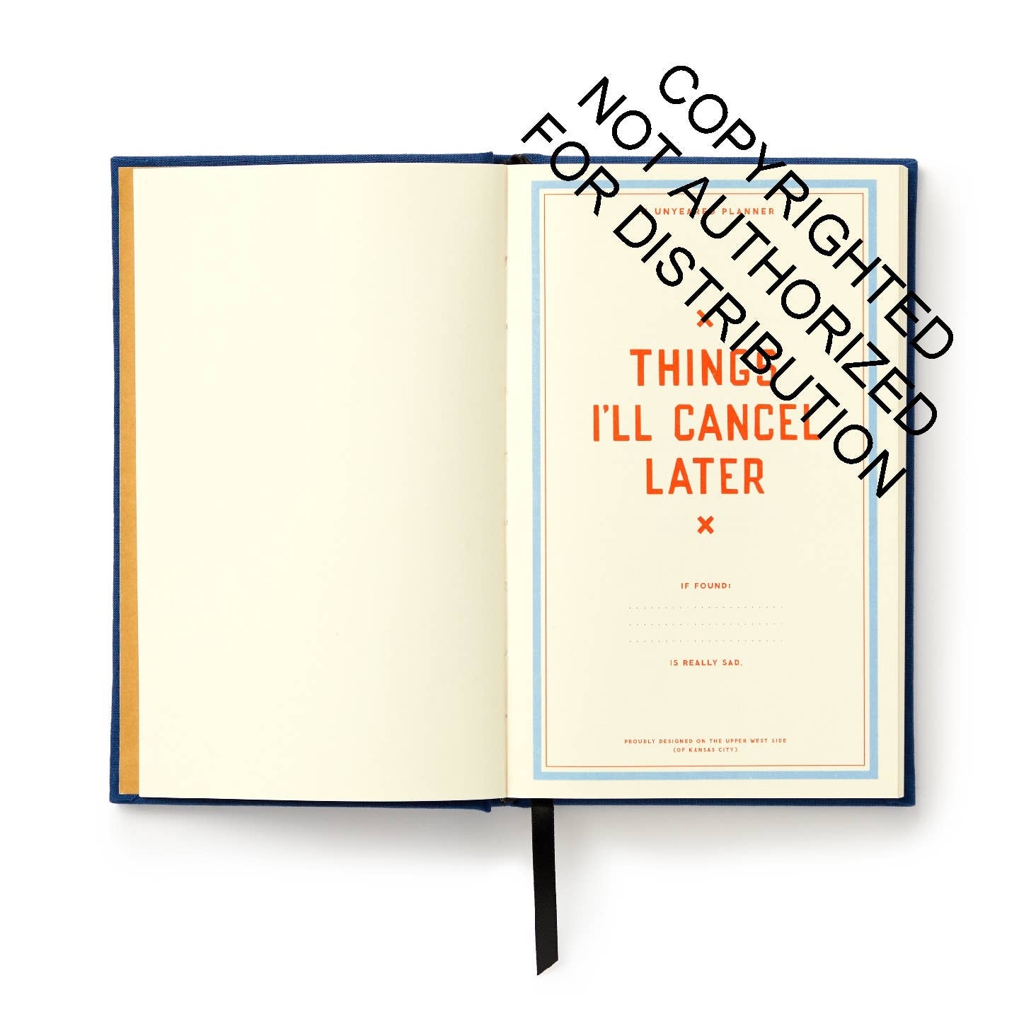 Things I’ll Cancel Later Undated Mini Planner