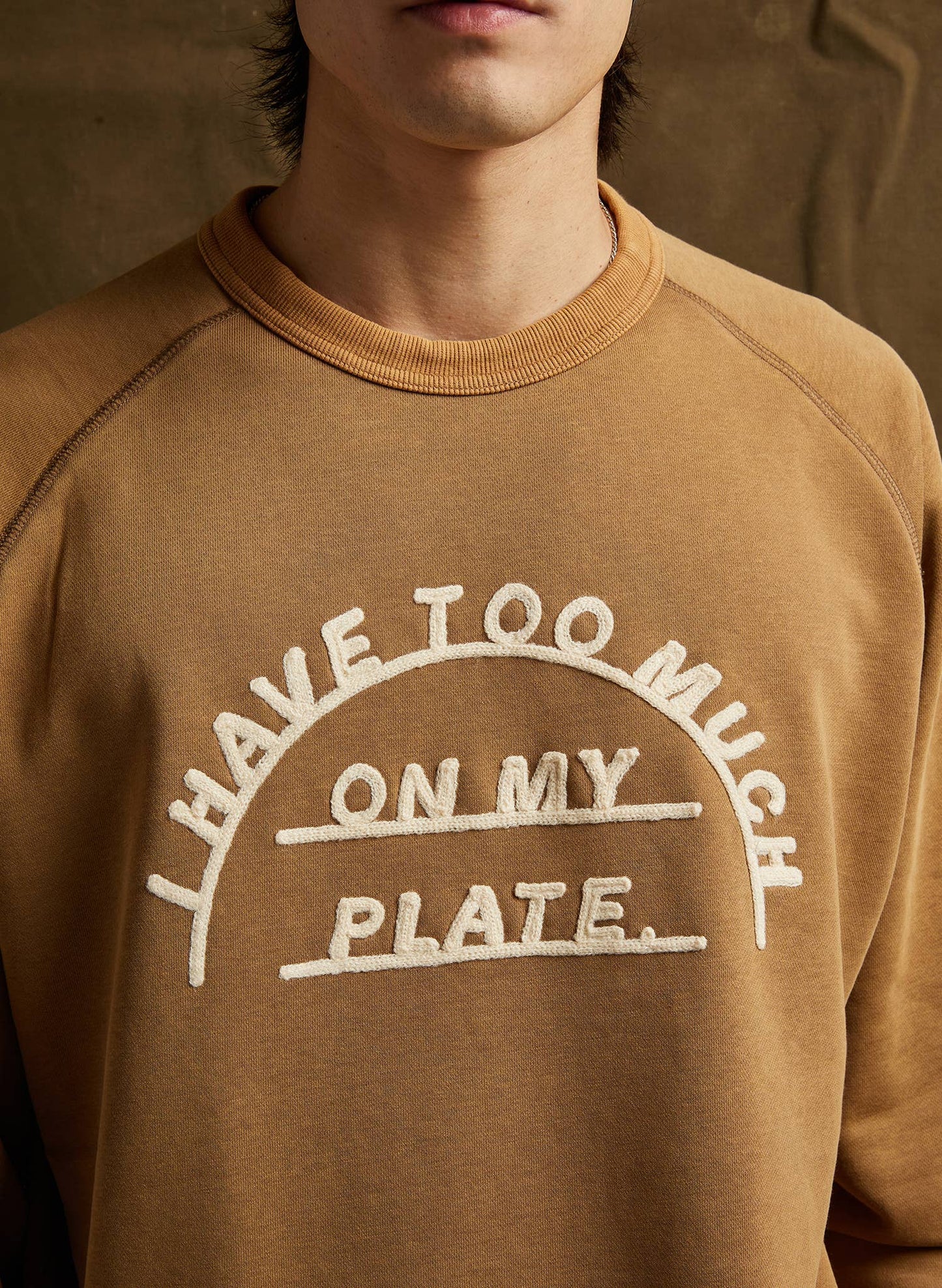 Too Much on My Plate Crewneck