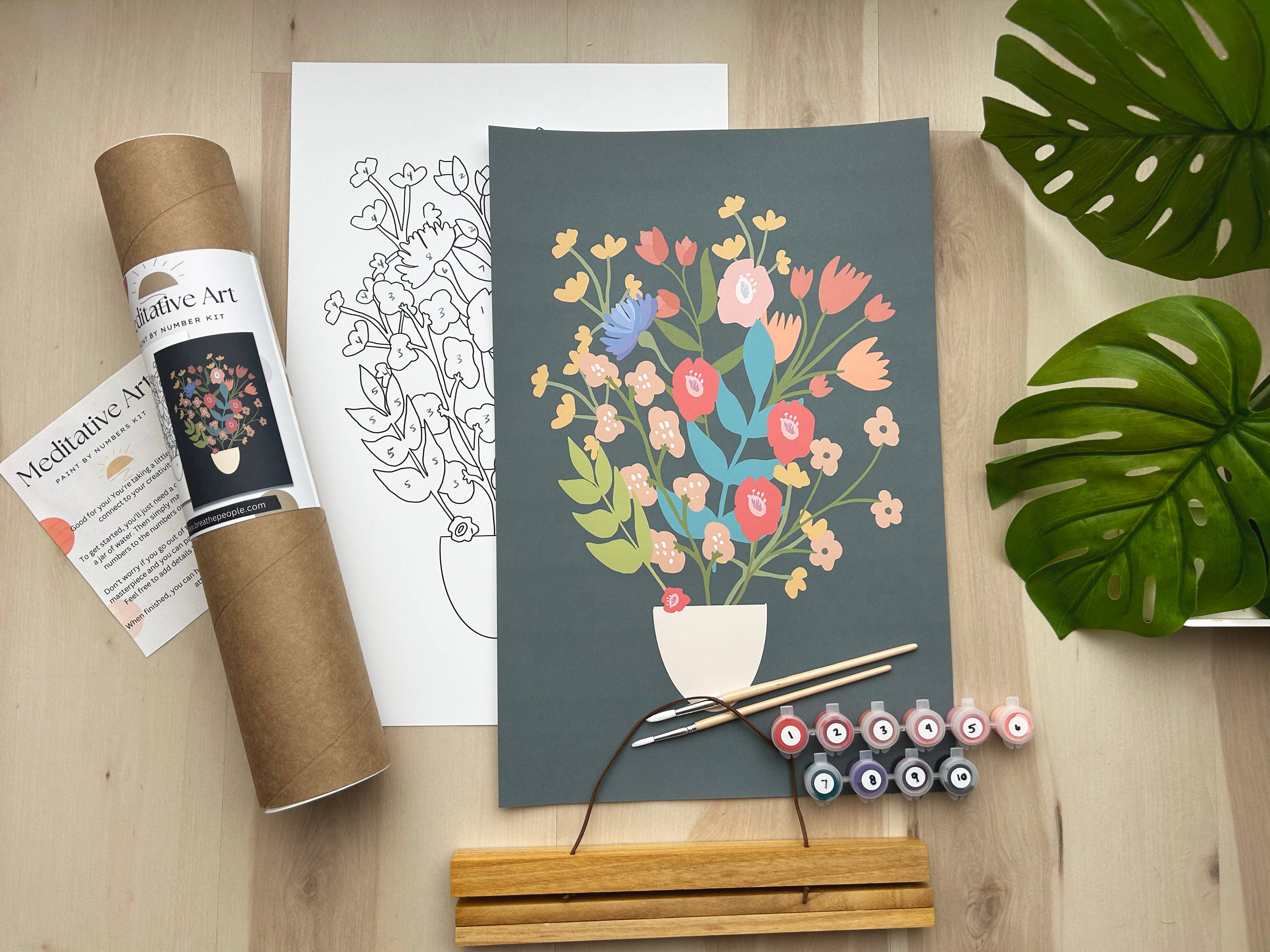 Bouquet Paint by Number Kit