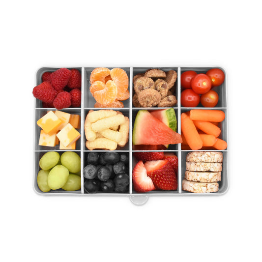 Snackle Box, Divided Snack Container with 12 Compartments