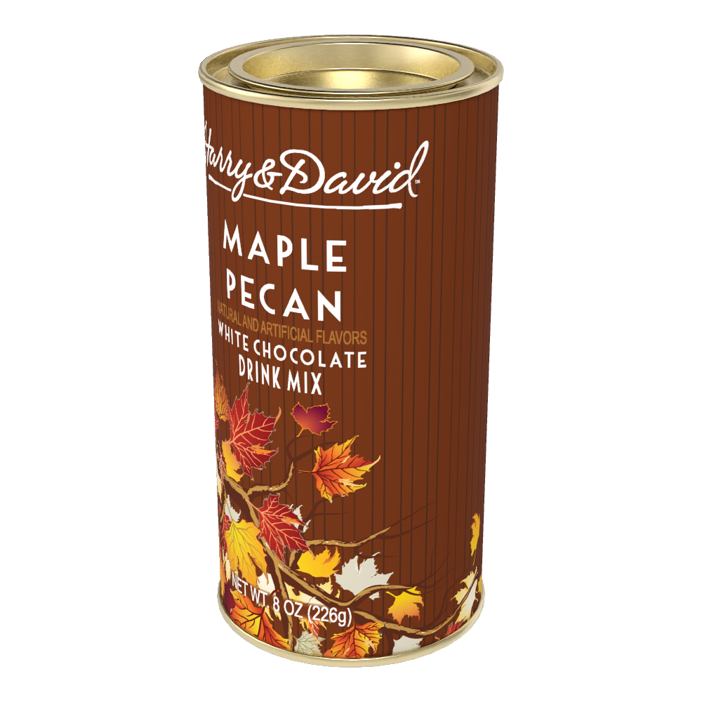 H&D® Fall Maple Pecan White Hot Chocolate (8oz Tins)