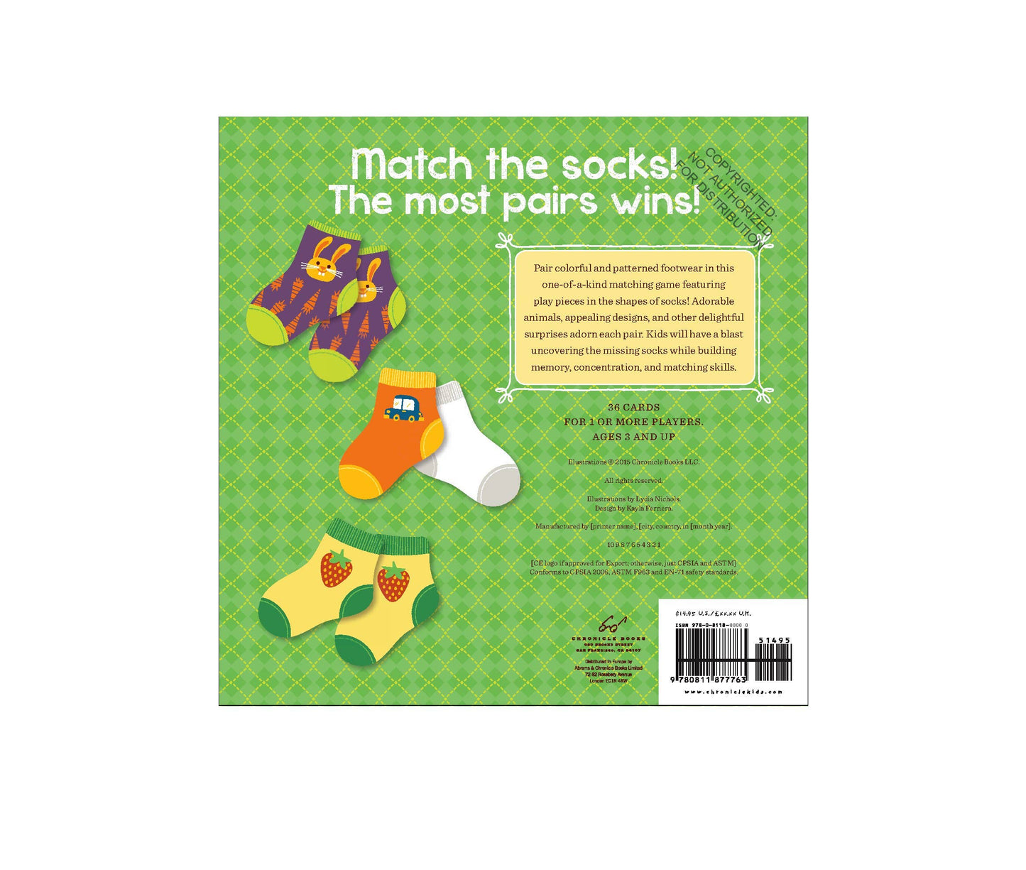 Missing Socks Matching Game