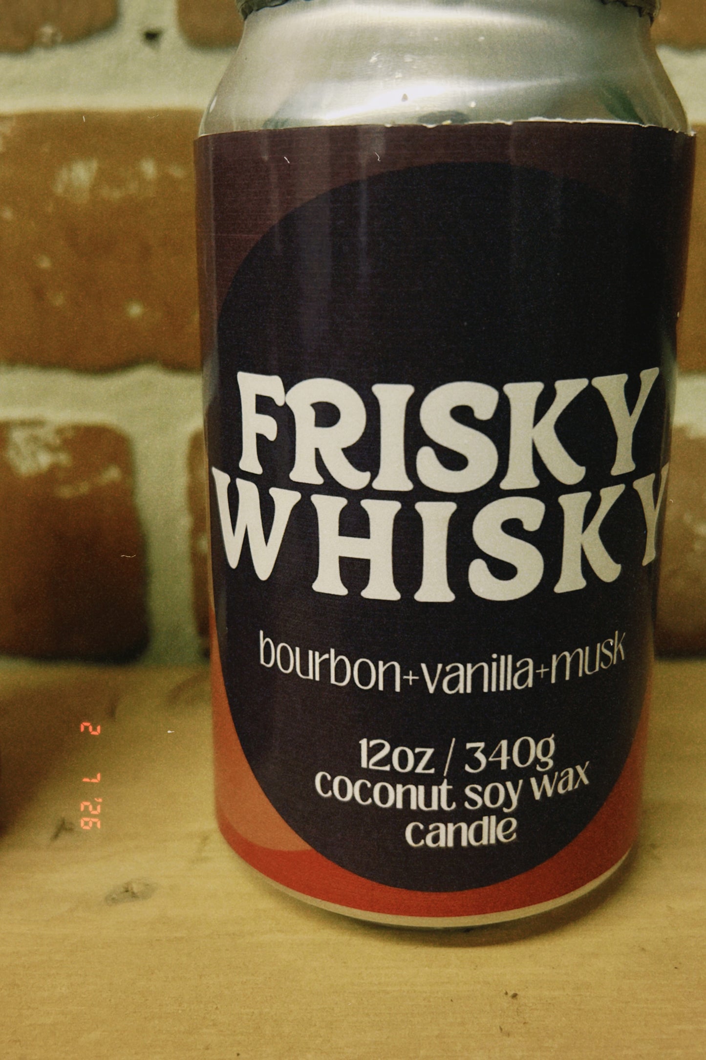 Frisky Whisky CANdle