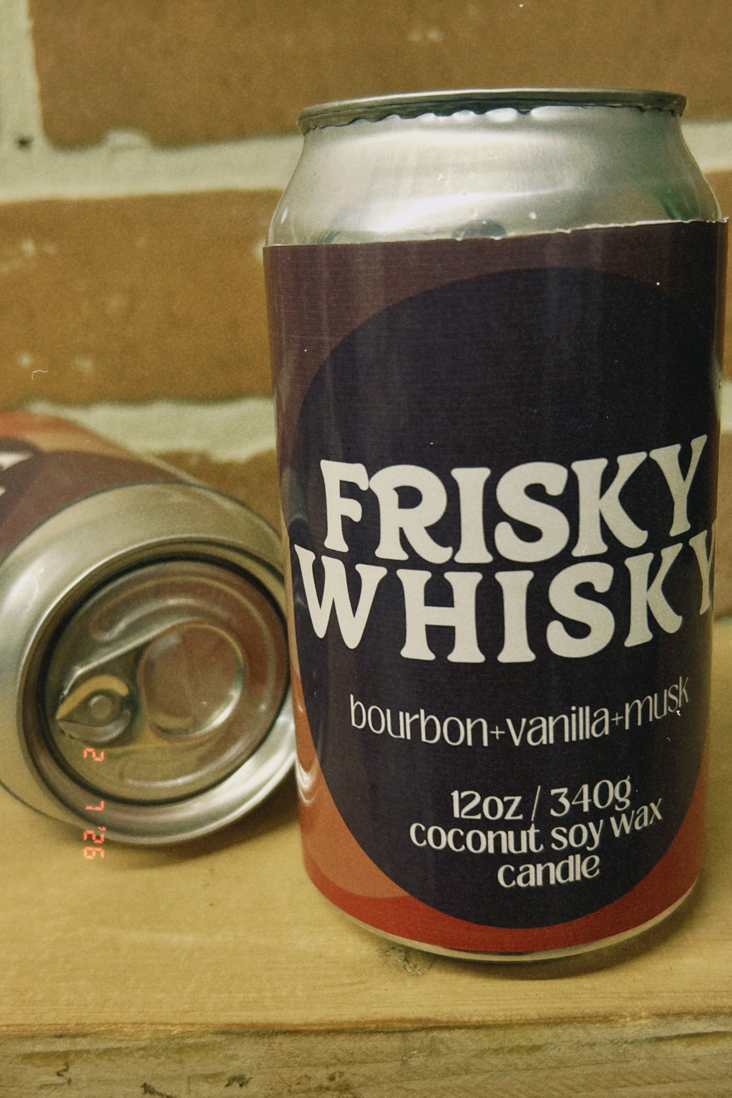 Frisky Whisky CANdle