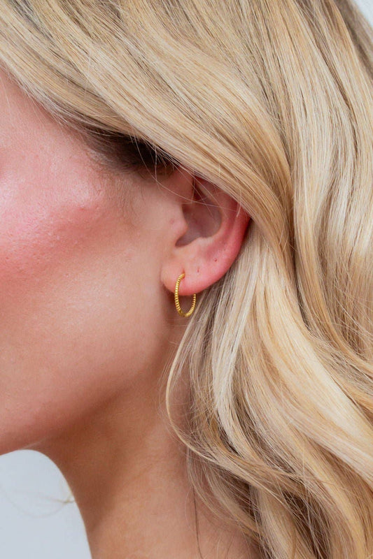 Twisted Rope Hoops - Hypoallergenic