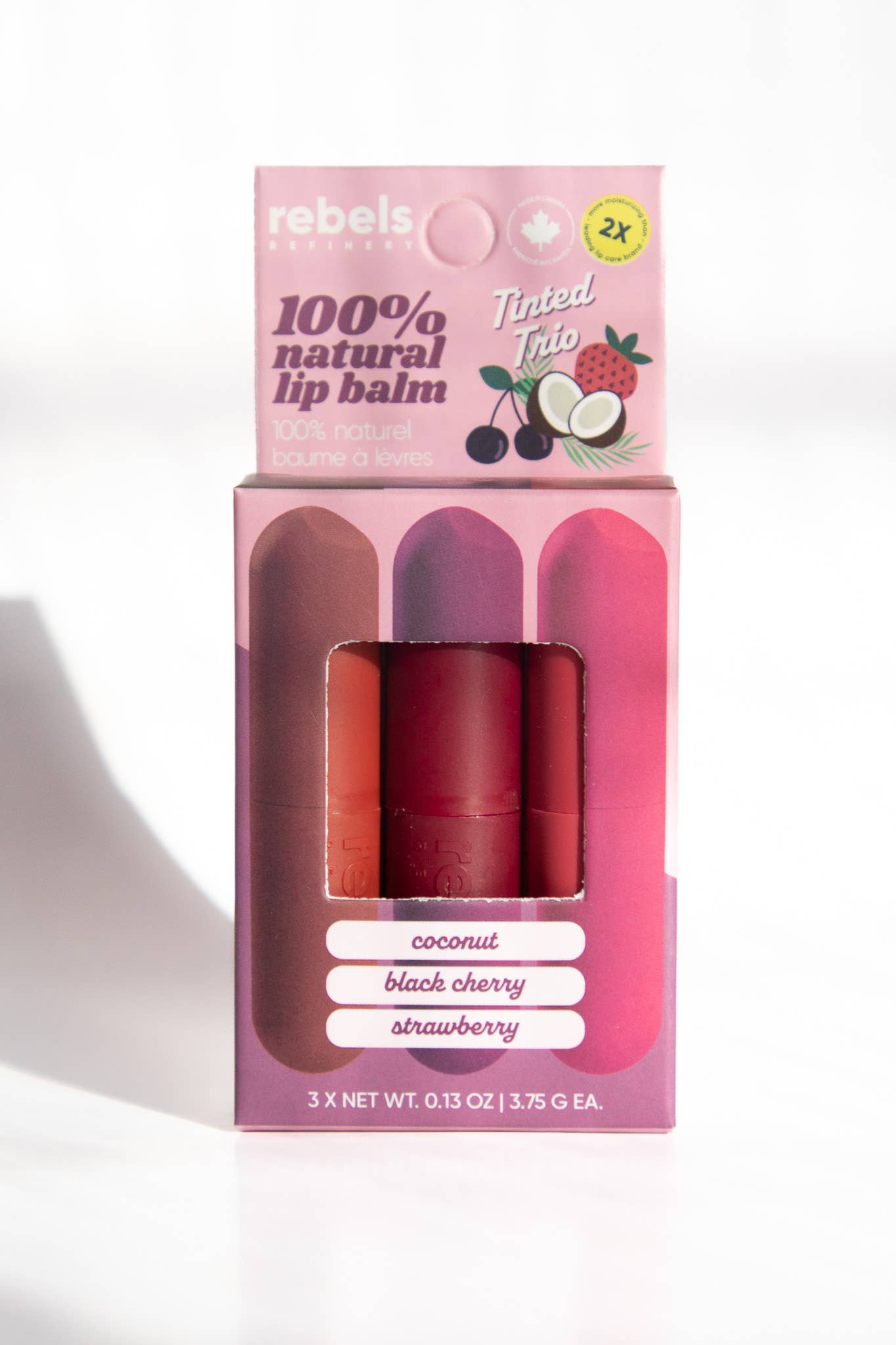 3 Pack Tinted Sleek Sticks