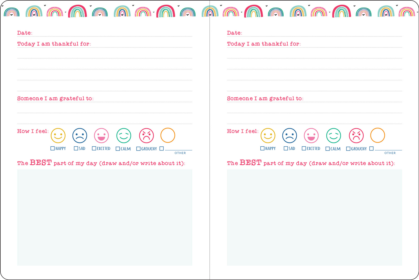 Kids’ Daily Gratitude Journal