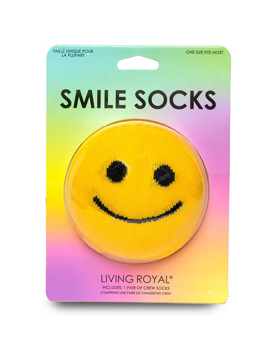 Crew Socks - Happy Face
