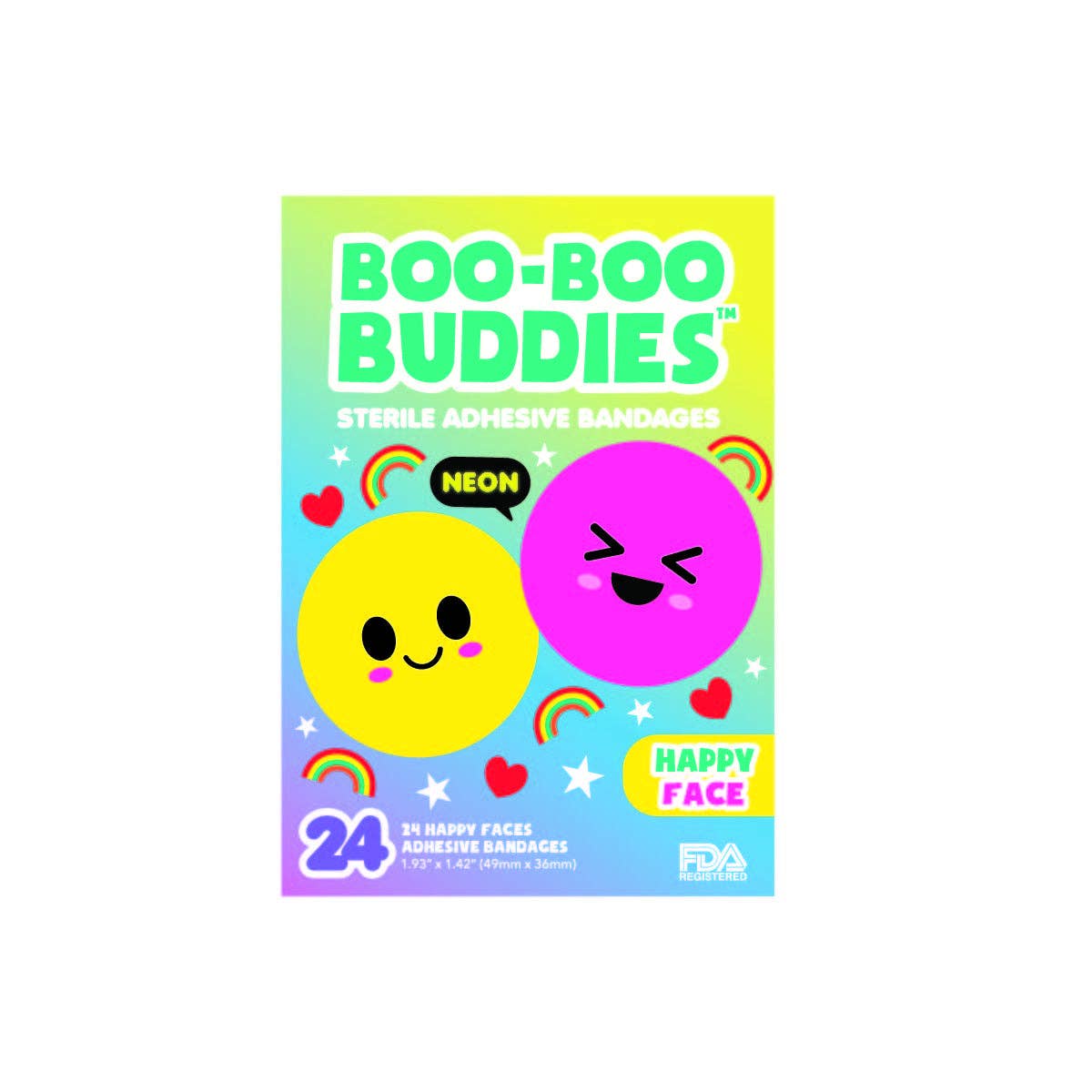 Boo Boo Buddies Kids Bandages 36 Pack