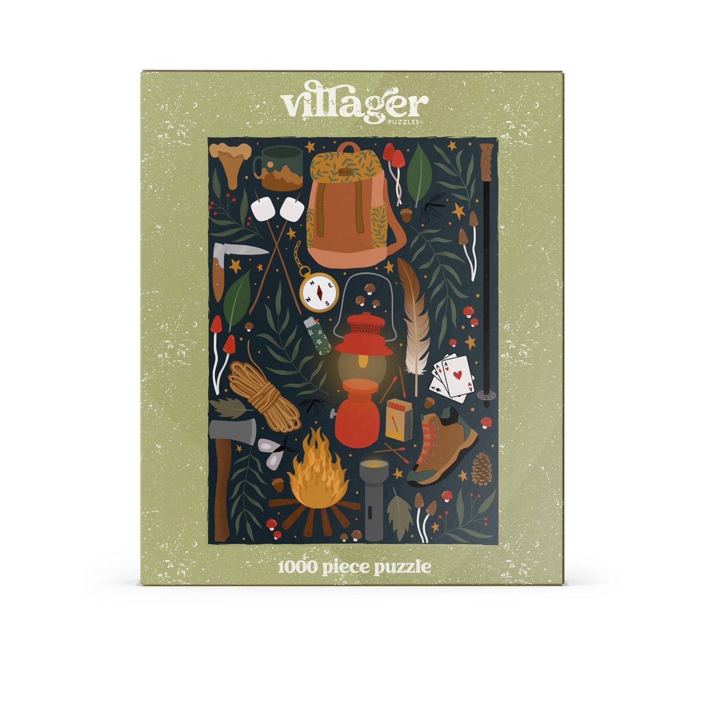 Backpacker 1000-Piece Puzzle| Designed in BC Canada Artist