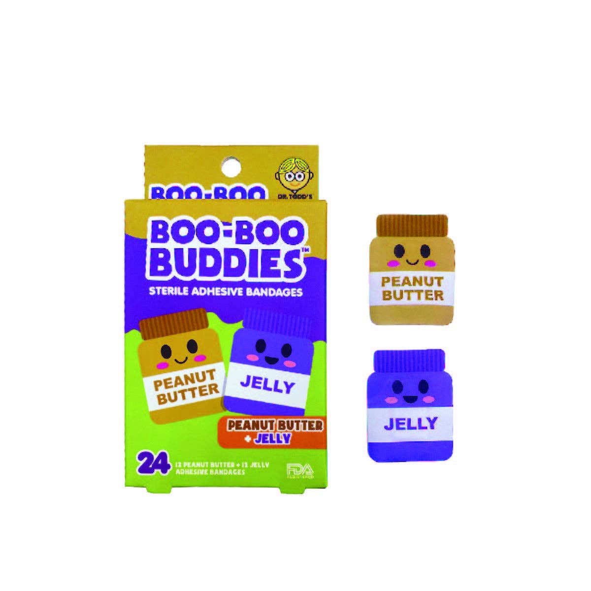 Boo Boo Buddies Kids Bandages 36 Pack